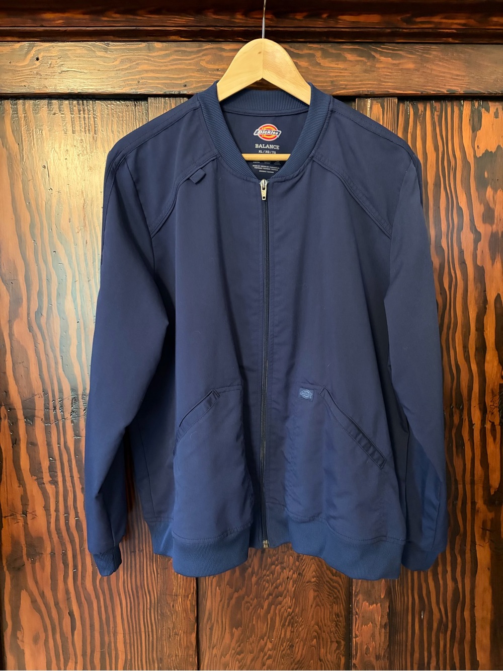 Dickies Navy Blue Bomber Jacket - Classic Workwear Style